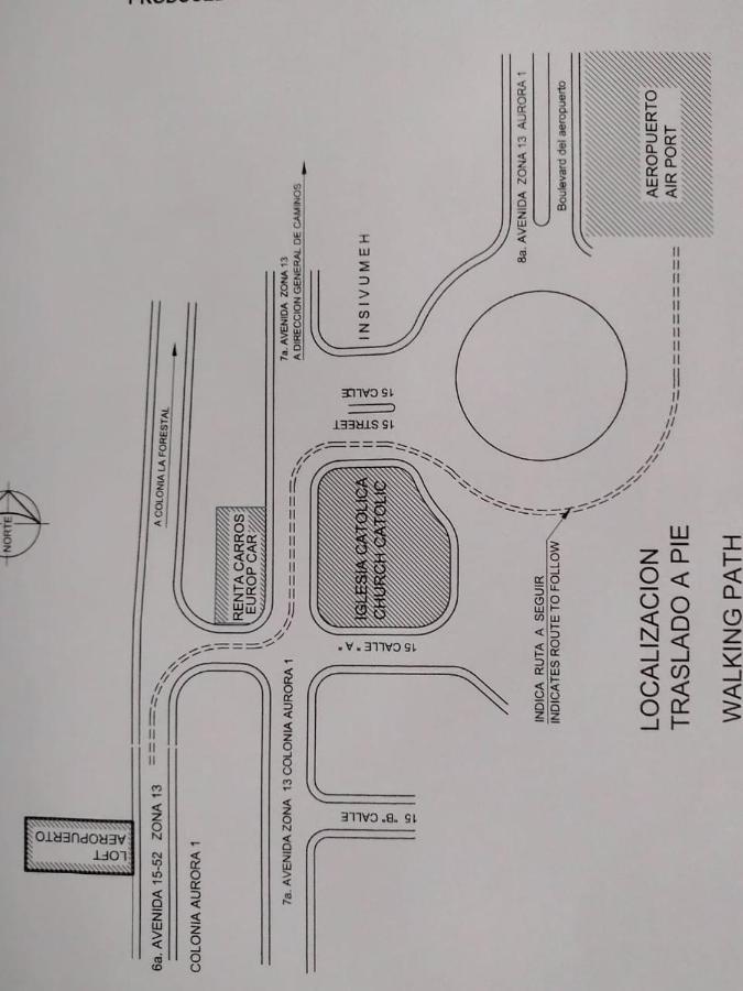 Apartament Loft Aeropuerto Gwatemala Zewnętrze zdjęcie